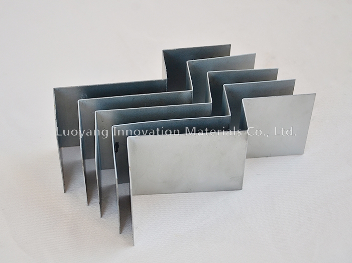 Bending molybdenum sheet